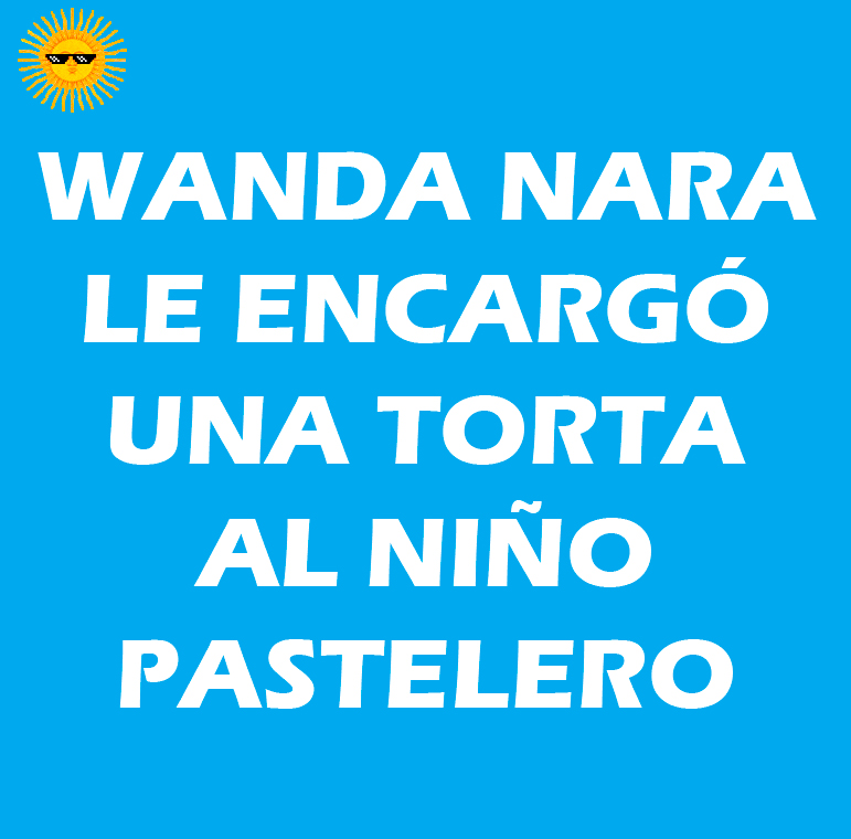 🎂 WANDA NARA LE ENCARGÓ UNA TORTA AL NIÑO&nbsp;PASTELERO