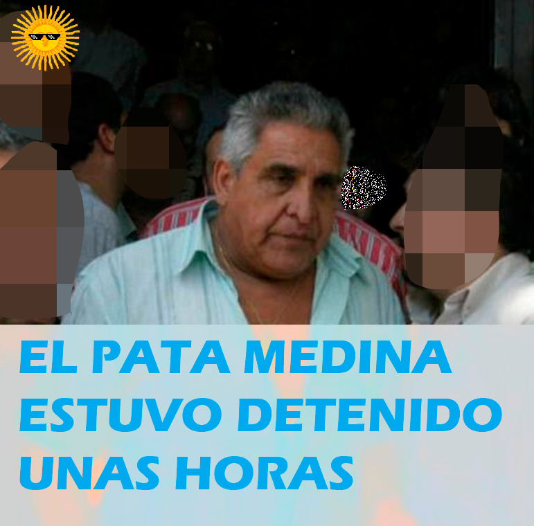 DETUVIERON AL PATA MEDINA Y LO LIBERARON MÁS&nbsp;TARDE