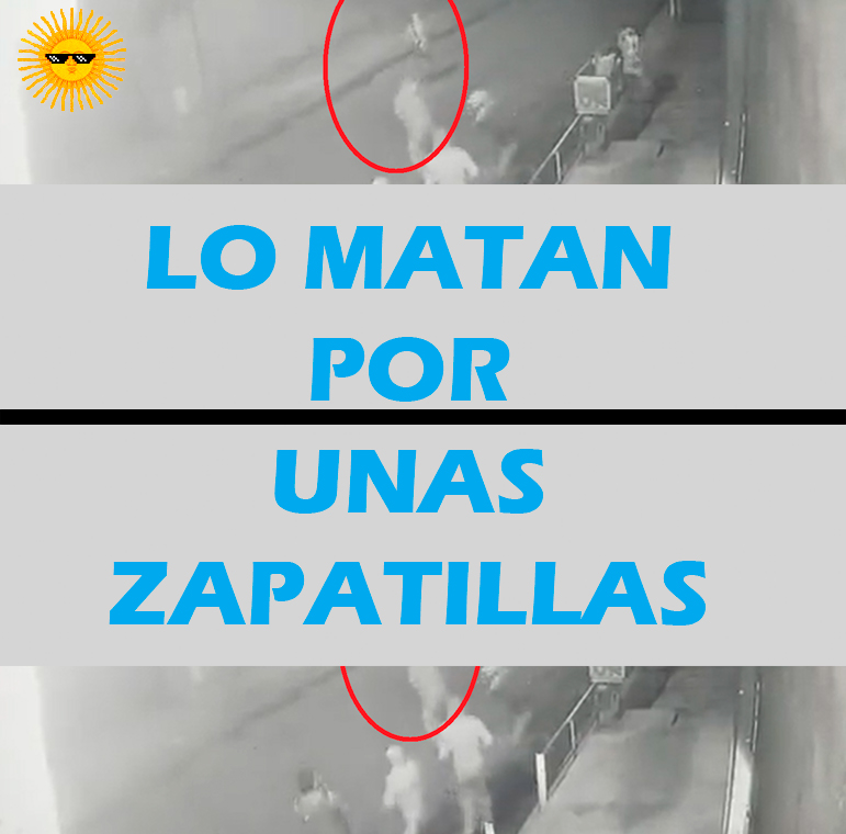 LO MATAN Y LE ROBAN LAS&nbsp;ZAPATILLAS