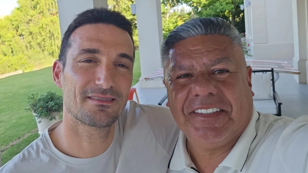 El Chiqui Tapia se reunió con&nbsp;Scaloni
