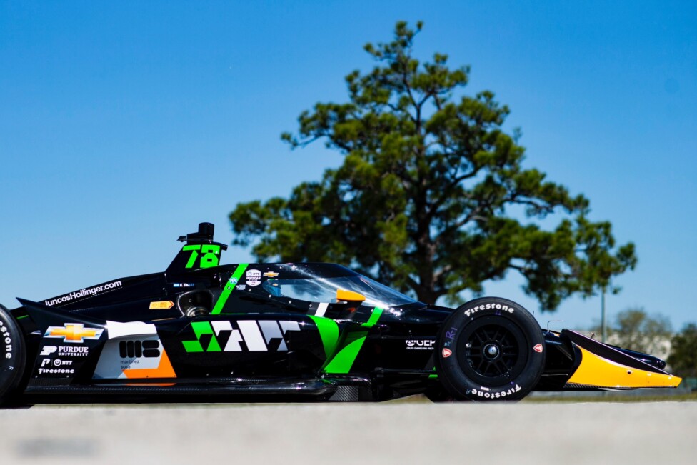 Indycar 2024: Agustín Canapino finalizó la jornada de pruebas en el circuito de&nbsp;Sebring.