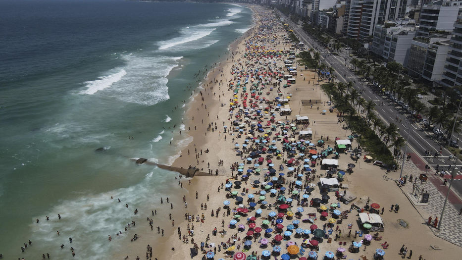 Río de Janeiro tocó los&nbsp;62,3°C