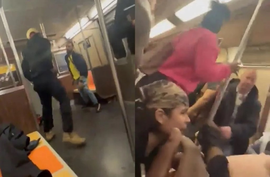 Pelea a tiros en el tren de Nueva&nbsp;York