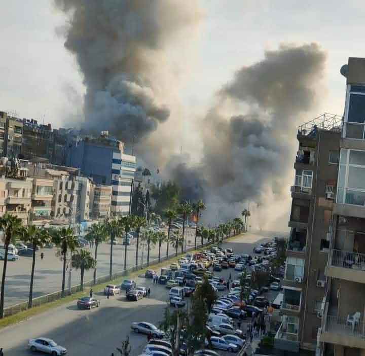TENSION INTERNACIONAL: Israel bombardea edificio anexo a la embajada de Irán en&nbsp;Siria