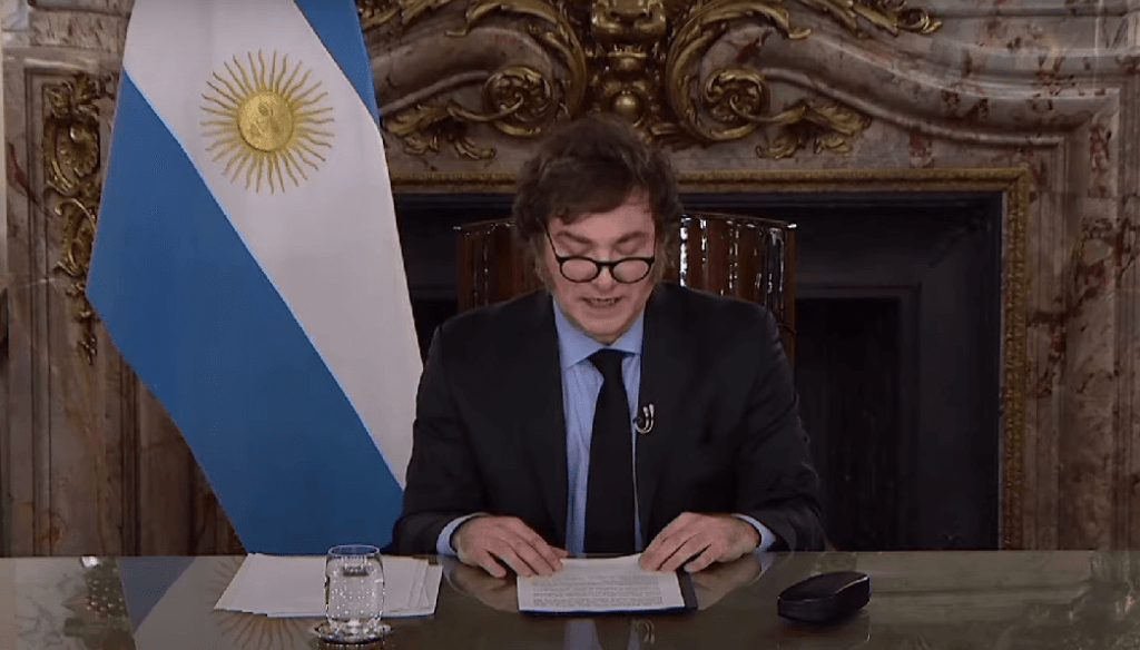 Los 15 puntos clave del discurso de Milei en cadena&nbsp;nacional