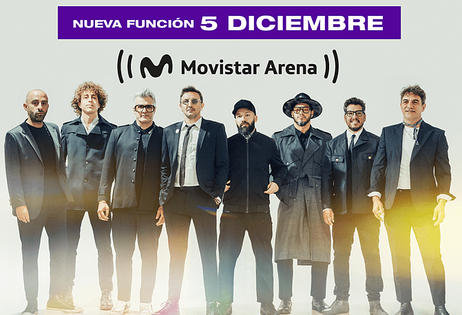 No Te Va Gustar agrega un nuevo show en el Movistar Arena tras agotar dos&nbsp;fechas