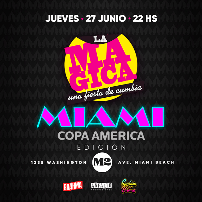 ¡Llega a Miami la Fiesta de Cumbia más Grande de&nbsp;Argentina!