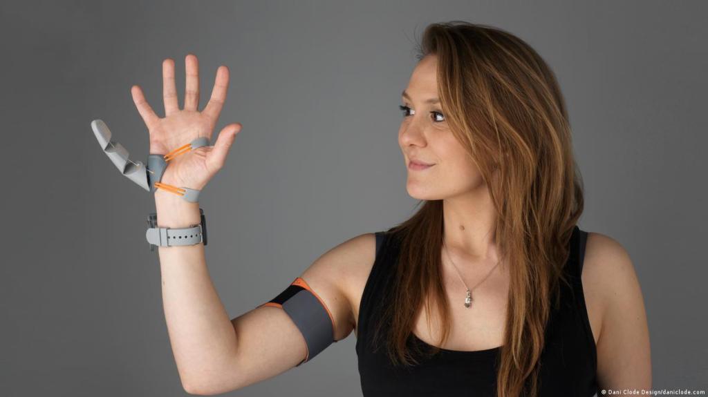 Pulgar Robótico que se adapta al cuerpo como una extremidad&nbsp;natural