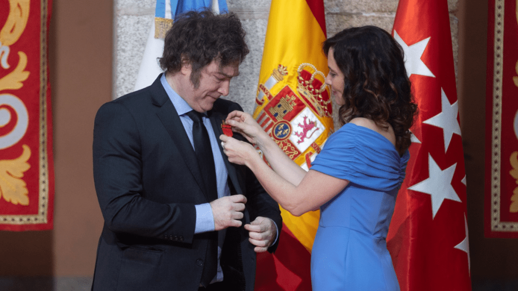 Javier Milei recibe la Medalla Hayek en Hamburgo y se prepara para una reunión con Olaf Scholz en&nbsp;Berlín