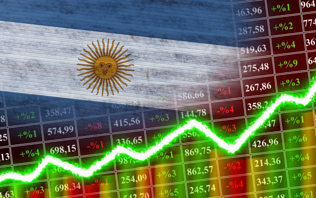 Cae 70 puntos el riesgo país, suben los bonos y las acciones argentinas se disparan hasta 10% en Wall&nbsp;Street