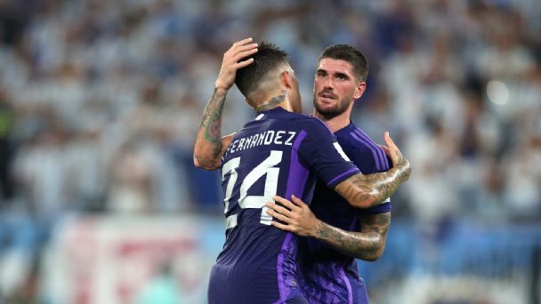 Rodrigo De Paul defiende a Enzo Fernández tras la polémica por los festejos de la Copa&nbsp;América