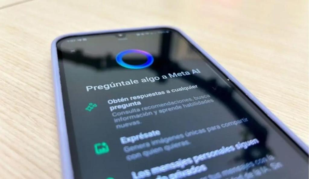 Cómo desactivar el círculo azul de WhatsApp para evitar interacciones con la Inteligencia&nbsp;Artificial