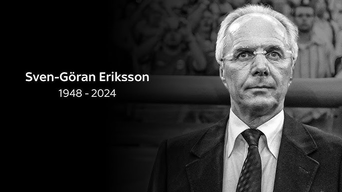 El mundo del fútbol despide con emoción a Sven-Göran Eriksson, fallecido a los 76&nbsp;años