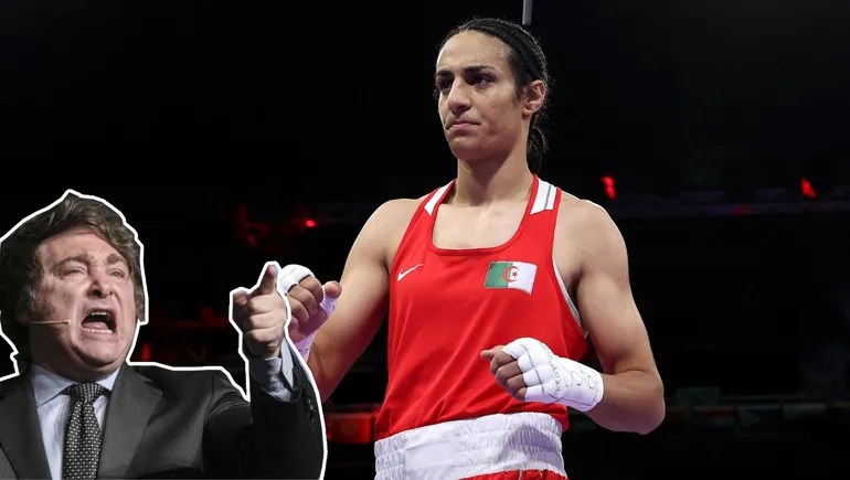 Javier Milei critica polémica en el boxeo femenino de París&nbsp;2024