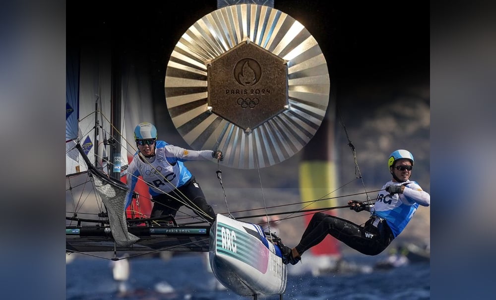 Majdalani y Bosco ganaron la medalla de plata en vela en los Juegos Olímpicos de París&nbsp;2024