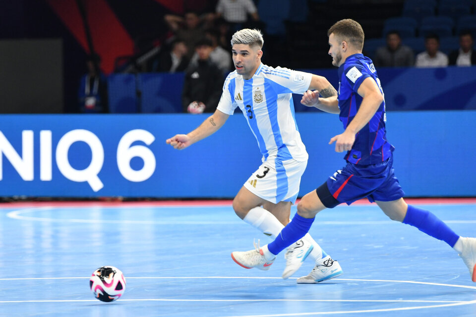 Argentina vence 2-0 a Croacia y avanza a los cuartos de final del Mundial de&nbsp;Futsal