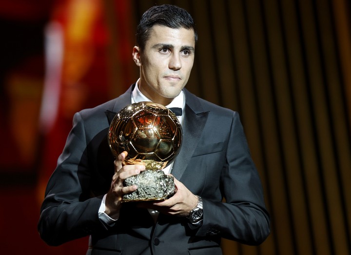 Rodri gana el Balón de Oro 2024 y devuelve el galardón a España tras 64&nbsp;años