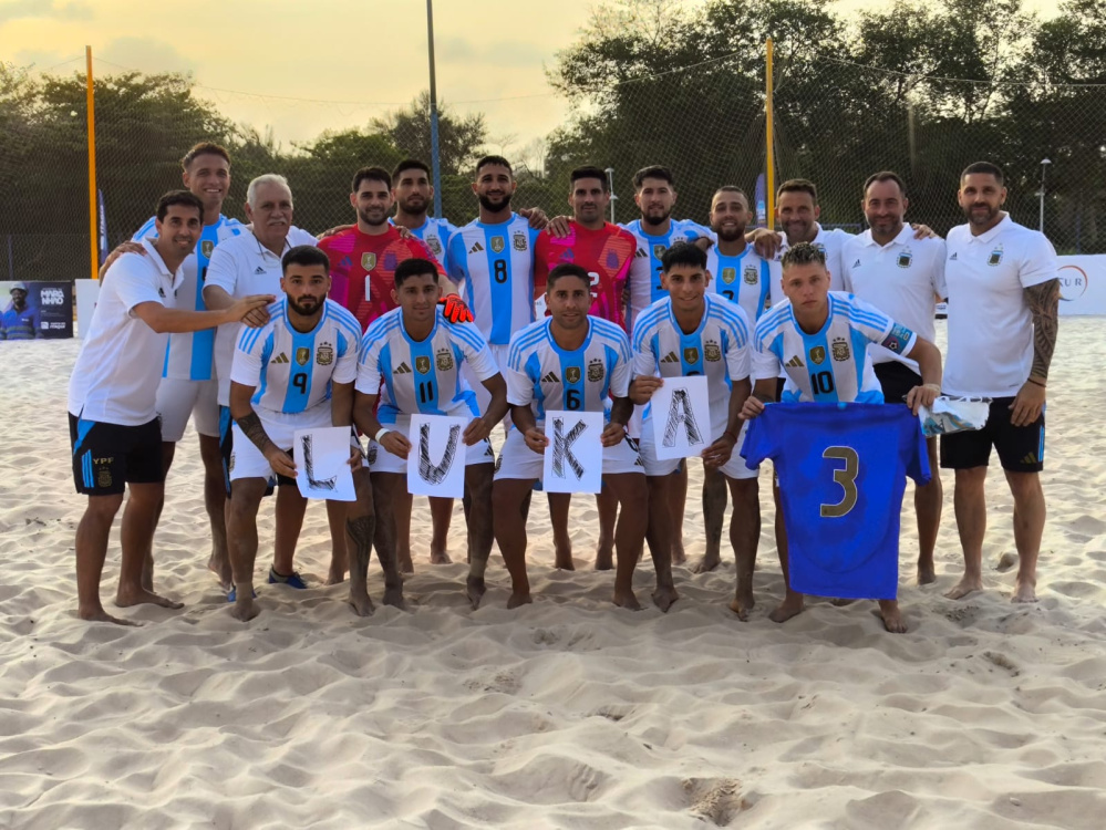 Futbol Playa: Argentina cae 4-3 ante Brasil en un ajustado partido&nbsp;amistoso