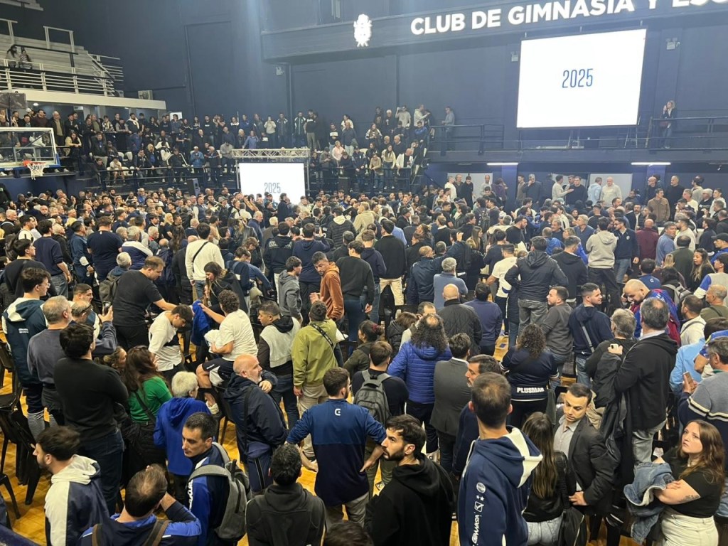 Se pudrió todo en la asamblea de&nbsp;Gimnasia
