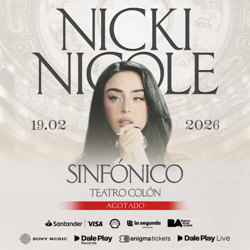 Nicki Nicole agotó su concierto sinfónico en el Teatro&nbsp;Colón