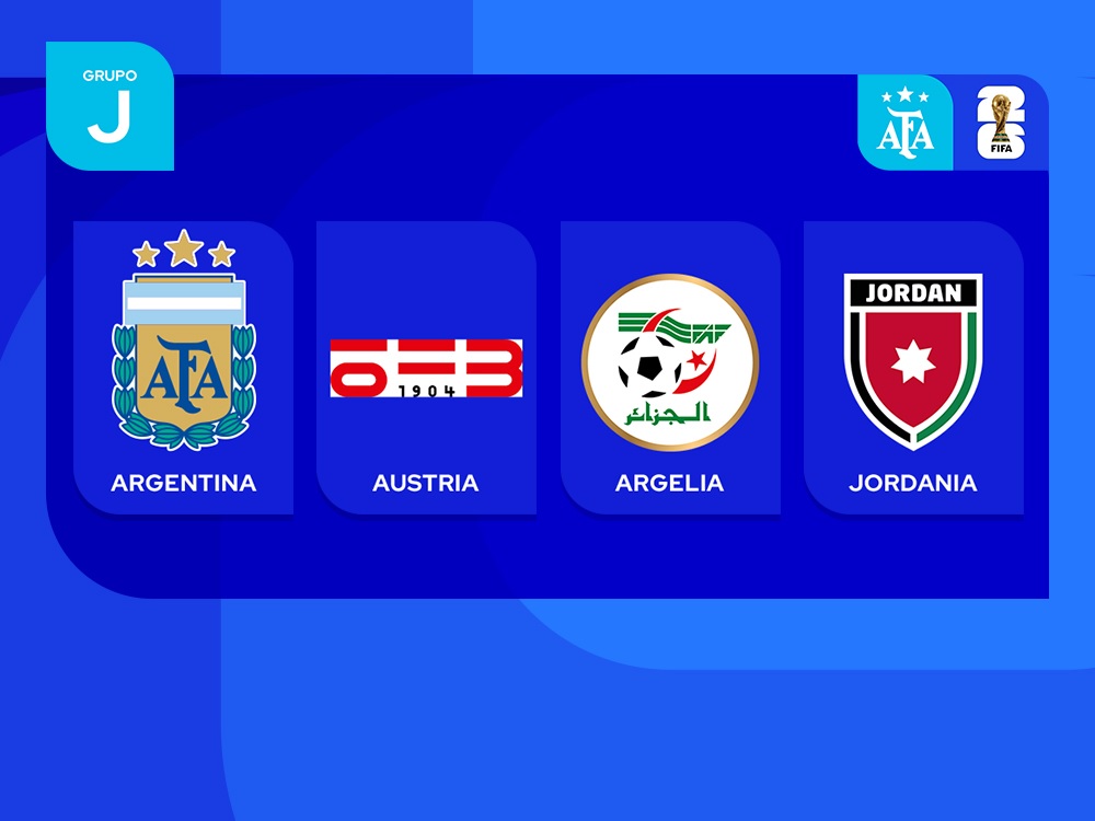 Mundial 2026: El fixture de la Selección Argentina en el Grupo&nbsp;J