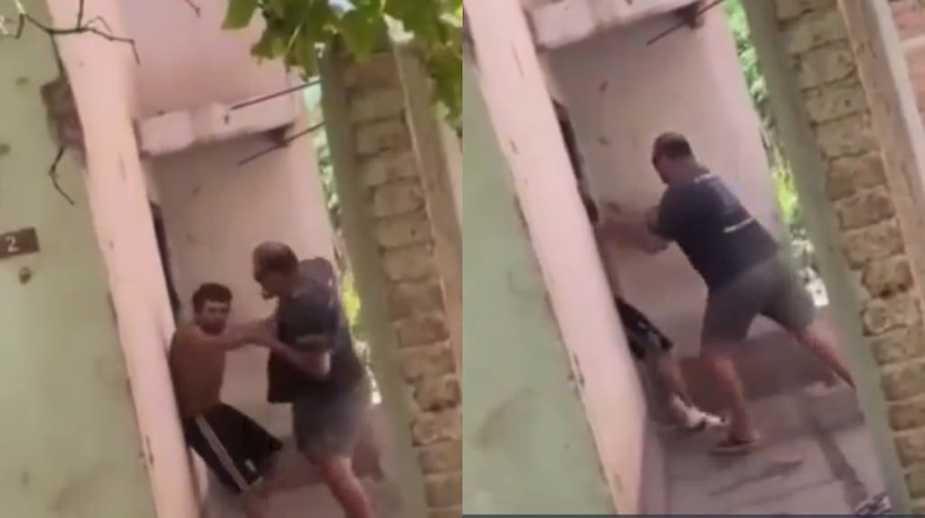 Neuquén: un taxista reconoció al ladrón que le había robado, fue a la casa y lo agarró a&nbsp;trompadas