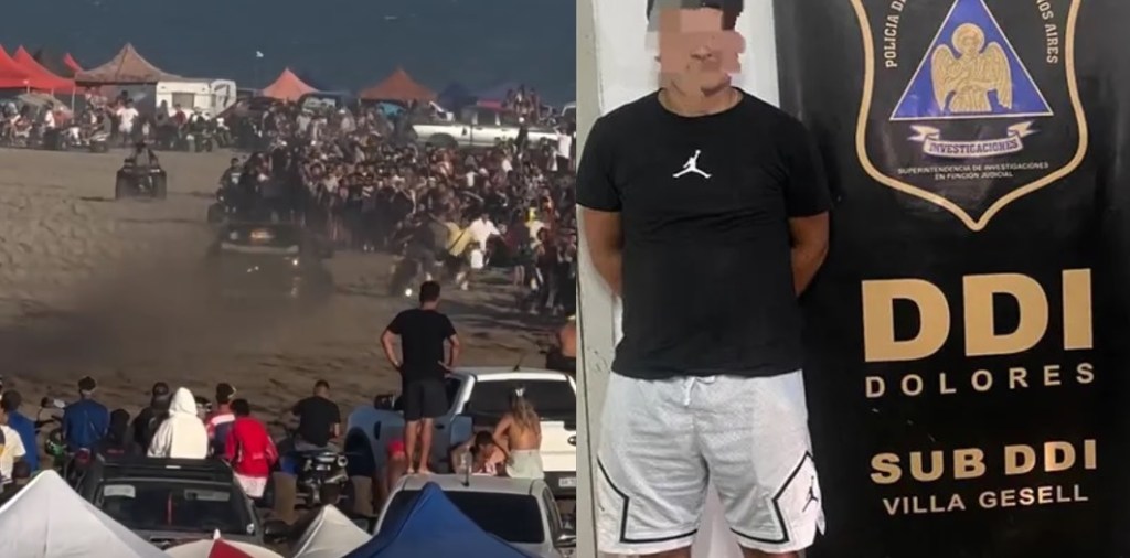 Villa Gesell: Detuvieron a un joven que corrió una picada en medio de las motos